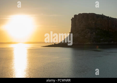 Sonnenaufgang am Floß Bay, Kimberley Küste, Western Australia Stockfoto