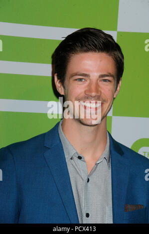 NEW YORK, NY - 14. Mai: Grant Gustin nimmt an der CW-Netz New York 2015 Upfront Präsentation im Hotel in London am 14. Mai 2015 in New York City Menschen: Grant Gustin Stockfoto