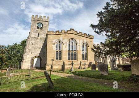 St. Peter's Kirche, Brafferton, Yorkshire. Stockfoto