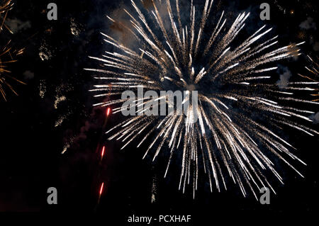 Feux d'artifice - Feuerwerk Stockfoto