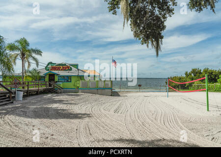 Der Gator Joe Strand, Bar und Grill Ocklawaha, Florida, USA Stockfoto