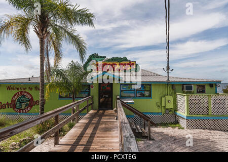 Der Gator Joe Strand, Bar und Grill Ocklawaha, Florida, USA Stockfoto