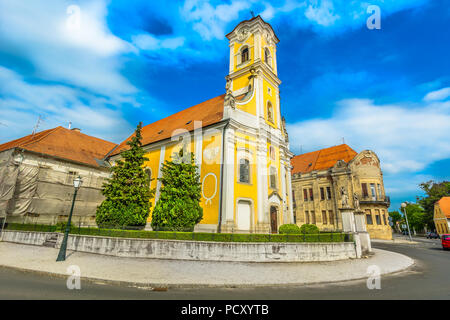 Malerischer Blick auf Zagorje Wahrzeichen in Varazdin, Kroatien. Stockfoto