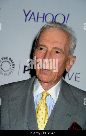 NEW YORK, NY - 24. Juli: Gay Talese besucht die Paley Center für Medien präsentiert: Paley Centennial Gruß an Frank Sinatra am 24. Juli 2015 in New York City People: Gay Talese Stockfoto