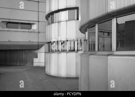 Berlin, Gemany, Charlottenburg, futuristisches ICC International Congress Center, erbaut 1975-1079 Stockfoto