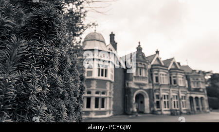 Das "Mansion" im Bletchley Park, der Heimat der berühmten Codebreakers der Regierung Code und Cypher Schule - der Vorläufer des GCHQ Stockfoto
