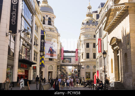 Printemps Paris - das Kaufhaus Printemps im 9. Arrondissement in Paris, Frankreich, Europa. Stockfoto