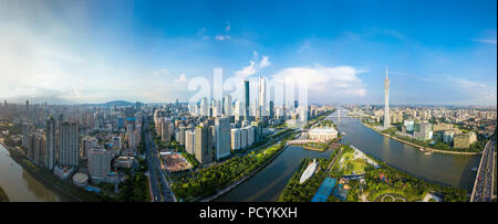 Stadt Guangzhou Landschaft in der Provinz Guangdong Stockfoto