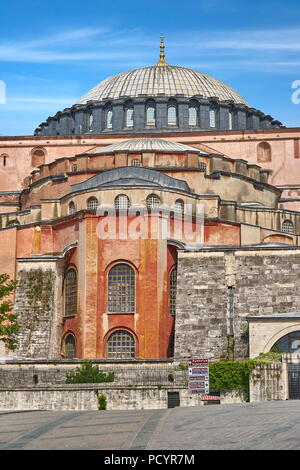 Die Hagia Sophia, Ayasofya, Istanbul, Türkei Stockfoto