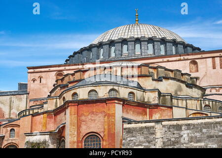 Die Hagia Sophia, Ayasofya, Istanbul, Türkei Stockfoto