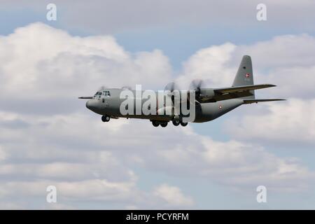 Royal Danish Air Force - Lockheed Martin C-130J Super Hercules Transportflugzeuge Stockfoto