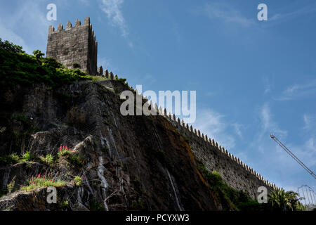 Muralha Fernandina, Stadtmauer, Porto, Portugal Stockfoto