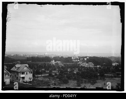 AMERICAN University, Washington, DC. Luft Ansichten Stockfoto