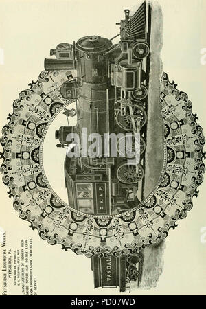 "Lok Engineering: Eine praktische Zeitschrift für Railway Motive Power und rollendes Material" (1892) Stockfoto