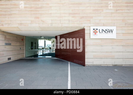 Landschaft Foto der Universität von New South Wales Kensington Campus Stockfoto