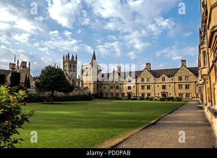 St. Swithun's Quad, Magdalen College, Oxford, Sommer. Stockfoto