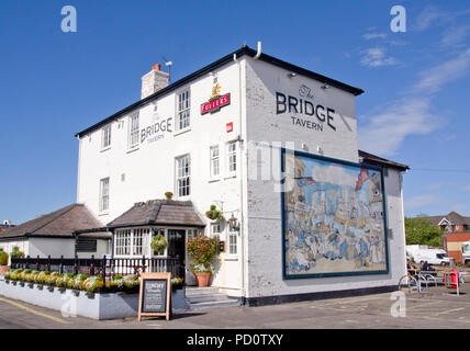Die Brücke Taverne Portsmouth Stockfoto