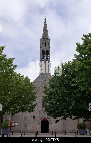 Église Notre-Dame-des-Neiges Benodet Stockfoto