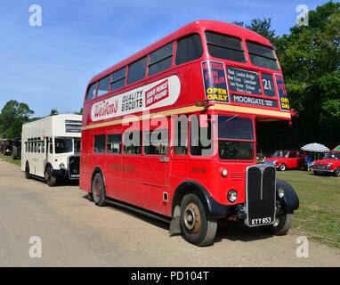 Ein vintage Bus Stockfoto