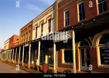 Plains, Georgia - Geburtsort und Heimat des ehemaligen US-Präsidenten Jimmy Carter Stockfoto