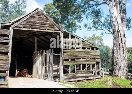 Alte Halle, Avoca, Victoria, Australien Stockfoto