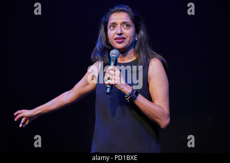 Edinburgh, Großbritannien. 4. August 2018. Edinburgh Pleasance Newcomer Comedy Gala 2018 Credit: Andrew Eaton/Alamy Leben Nachrichten. Stockfoto