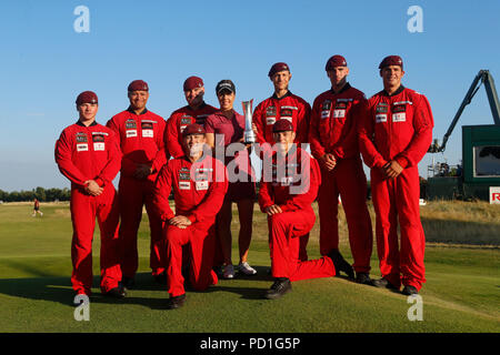 Lytham St. Annes, England. 05 Aug, 2018. Credit: Aktion Plus Sport Bilder/Alamy leben Nachrichten Stockfoto