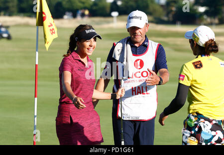 Lytham St. Annes, England. 05 Aug, 2018. Credit: Aktion Plus Sport Bilder/Alamy leben Nachrichten Stockfoto