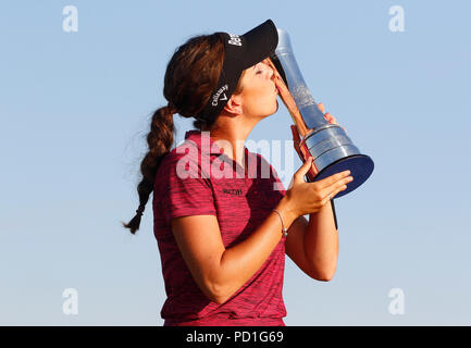 Lytham St. Annes, England. 05 Aug, 2018. Credit: Aktion Plus Sport Bilder/Alamy leben Nachrichten Stockfoto