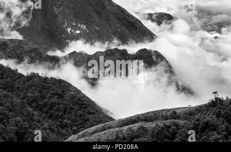 Berühmte und malerische Heavens Gate Berglandschaft bei Sapa, Vietnam Asien Stockfoto