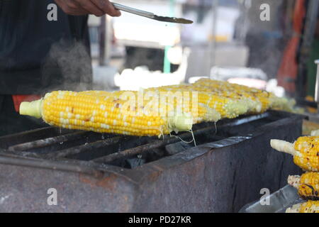 Gegrillte Maiskolben Stockfoto