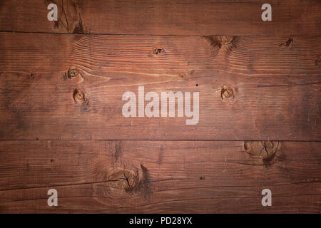 Altes holz Braun plank Wand Textur Hintergrund Stockfoto