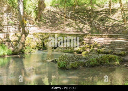 Geburt des Ebro in El Astillero, Cantabrial, Spanien Stockfoto