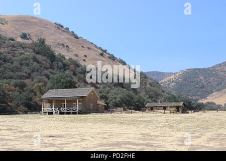 Fort Tejon, Kalifornien Stockfoto