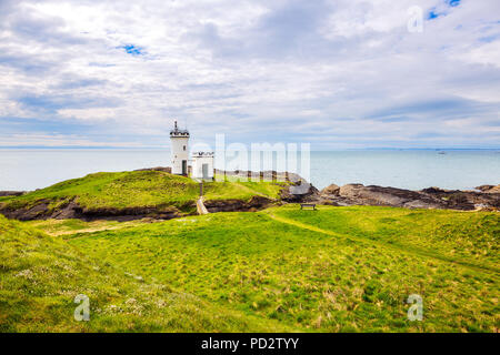 Elie Ness Leuchtturm in der Nähe von Elie und Earlsferry Stockfoto