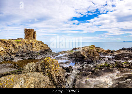 Die alten Ladys Turm in der Nähe des Dorfes Elie und Earlsferry Stockfoto