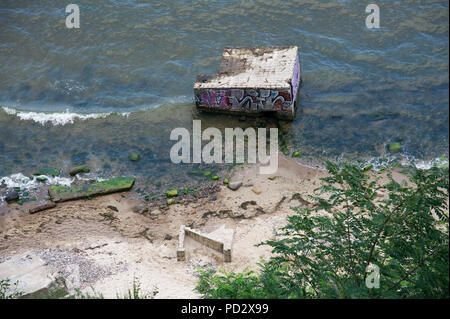 Golf von Danzig Gdynia Orlowo, Polen. 1. August 2018 © wojciech Strozyk/Alamy Stock Foto Stockfoto