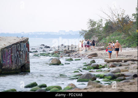 Golf von Danzig Gdynia Orlowo, Polen. 1. August 2018 © wojciech Strozyk/Alamy Stock Foto Stockfoto