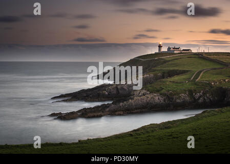 Malerischer Blick auf Galley Head Lighthouse, Clonakilty, Cork, Irland Stockfoto