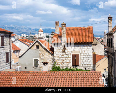 Das historische Zentrum, Split, Kroatien Stockfoto
