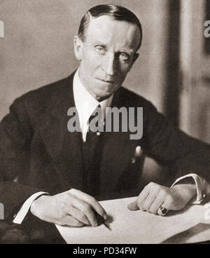 John Buchan, 1st Baron Tweedsmuir, 1875 - 1940. Schottische Schriftsteller, Historiker, Unionistische Politiker und 15 Generalgouverneur von Kanada. Von diesen enormen Jahre, veröffentlicht 1938. Stockfoto