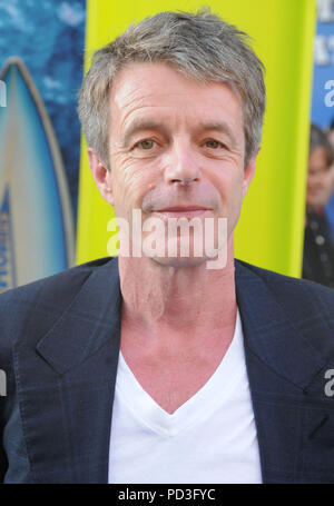 HOLLYWOOD, CA - 6. AUGUST: Compsoer Harry Gregson-Williams besucht die Warner Bros. Bilder US-Premiere von "Meg" am 6. August 2018 TCL Chinese Theatre in Hollywood, Kalifornien. Foto von Barry King/Alamy leben Nachrichten Stockfoto