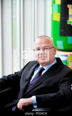 Michel van Hemele, Vorsitzender des Vorstands der Duvel Moortgat NV Brauerei, Vorsitzender der DPA, Partner, Essensys Ginsenga und Professor für Internationale Mann Stockfoto