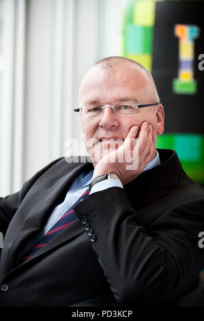 Michel van Hemele, Vorsitzender des Vorstands der Duvel Moortgat NV Brauerei, Vorsitzender der DPA, Partner, Essensys Ginsenga und Professor für Internationale Mann Stockfoto