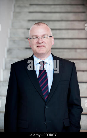 Michel van Hemele, Vorsitzender des Vorstands der Duvel Moortgat NV Brauerei, Vorsitzender der DPA, Partner, Essensys Ginsenga und Professor für Internationale Mann Stockfoto