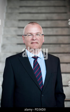 Michel van Hemele, Vorsitzender des Vorstands der Duvel Moortgat NV Brauerei, Vorsitzender der DPA, Partner, Essensys Ginsenga und Professor für Internationale Mann Stockfoto