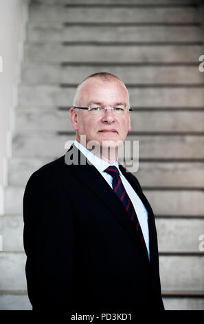 Michel van Hemele, Vorsitzender des Vorstands der Duvel Moortgat NV Brauerei, Vorsitzender der DPA, Partner, Essensys Ginsenga und Professor für Internationale Mann Stockfoto