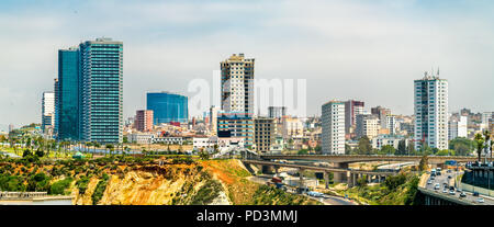 Skyline von Oran, einem großen algerischen Stadt Stockfoto