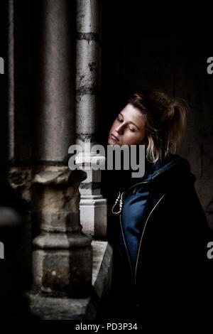 Flämische Sänger und Songwriter // Sue (Belgien, 06/01/2011) Stockfoto