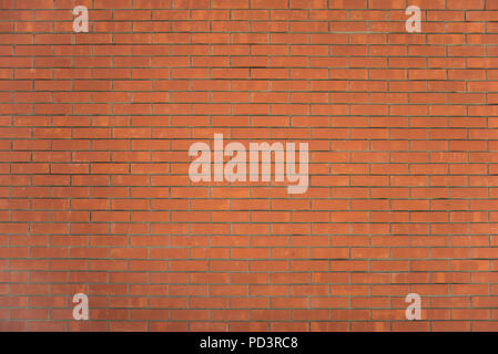 Leere Red brick wall strukturierten Hintergrund mit copy-spase Stockfoto
